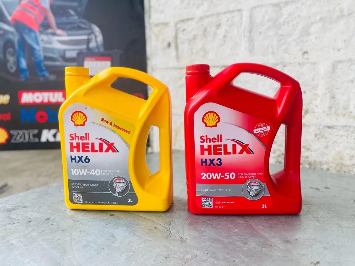 Shell Helix HX6 & HX3