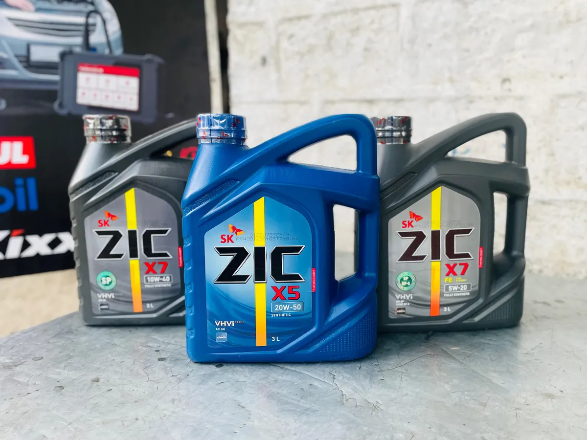 ZIC X5 & X7 Engine Oil